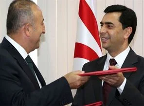 Çavuşoğlu KKTC'li mevkidaşı Nami'yi ziyaret etti
