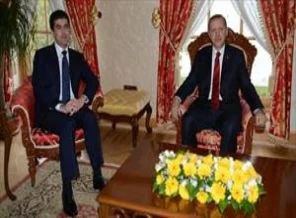 Erdoğan Barzani'yi kabul etti