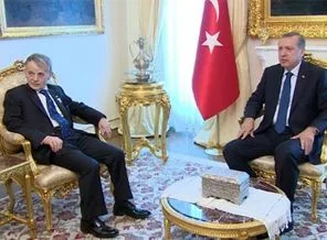Erdoğan Kırımlıoğlu'nu kabul etti