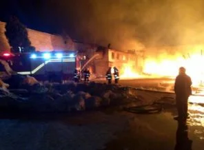 Gebze'de korkutan yangın