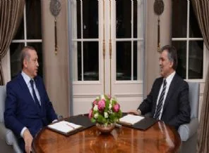 Gül, Erdoğan'ı kabul etti