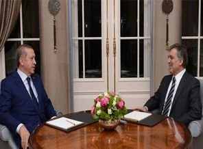 Gül ile Erdoğan'ın görüşmesi sona erdi