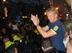Hollanda'da Fenerbahçe izdihamı