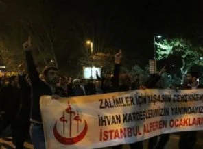 İstanbul Alperen Ocakları Mısır'daki 529 idam kararını protesto etti