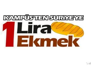 Kampüs'ten Suriye'ye 1 Lira 1 Ekmek