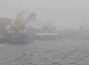 Karadeniz'de deniz ulaşımına sis engeli