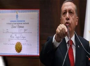 Marmara Üniversitesi: Erdoğan lisans mezunudur