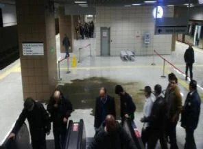 Marmaray'da acil durum anonsu
