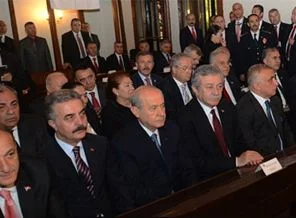 Meclis'teki törende bir tek o yoktu