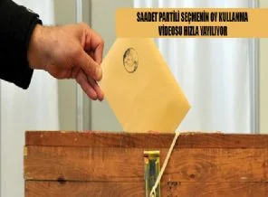 Saadet Partili oy kullanırsa böyle kullanır!