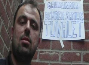 Sahibinden satılık tuvalet!
