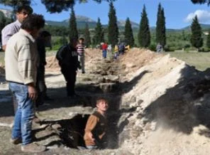 5 bin metrekarelik şehitlik