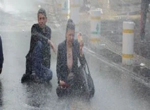 Ankara'da 'çantalı kadın' eylemi