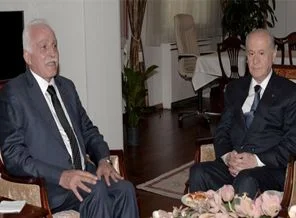 Bahçeli ile Kamalak çatı aday için buluştu