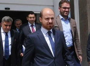 Bilal Erdoğan'dan Şahin'e ziyaret