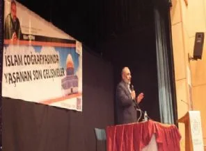 Bülent Yıldırım İnsan-Der konferansında konuştu