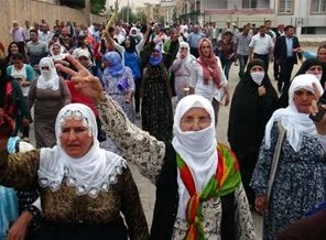 Cizre'de tecavüz protestosu