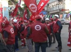 DİSK üyeleri Şişli'de toplanıyor