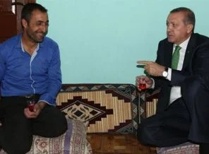 Erdoğan'ın güne damga vuran fotoğrafı