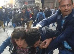 Gezi'de iki ilginç gözaltı