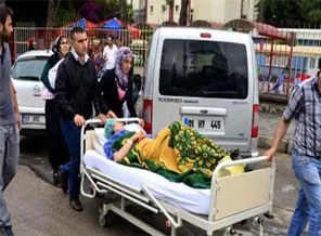 Hasta yatağıyla başka hastaneye götürüldü
