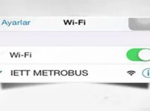 İstanbul'da Metrobüslere bedava internet hizmeti sağlandı