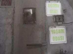 İşte o madendeki yaşam odaları