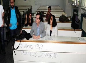 İTÜ'deki işgalde skandal Pontus Soykırımı mesajı