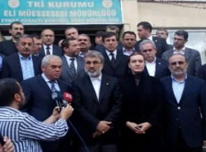 KKTC Başbakanı Özkan Yorgancıoğlu Soma'da