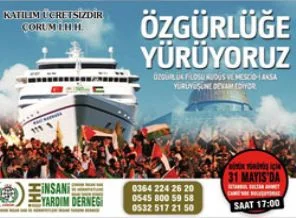Kudüs ve Mescid-i Aksa için yürüyoruz