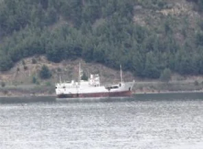 O gemi Çanakkale'de demirledi