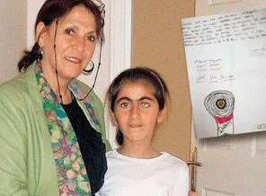 Öğretmeni ışık oldu artık görüyor
