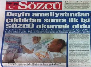 Sözcü bu kez güldürdü