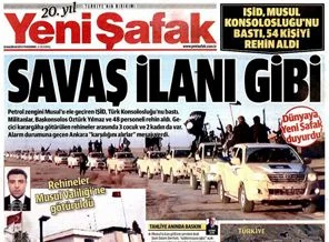 12 Haziran 2014 gazete manşetleri