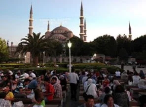 6 bin kişilik iftar sofrası