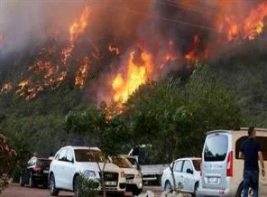 Antalya'da yangın otellere sıçradı