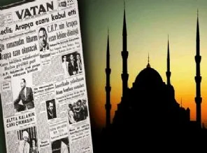 Arapça ezan okuyanlar ağır cezada yargılandı