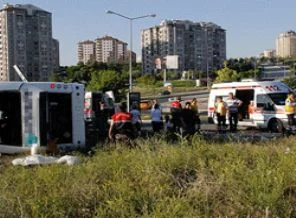 Başkentte trafik kazası: 2 ölü