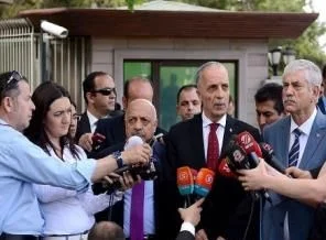 Erdoğan sendika başkanlarıyla görüştü