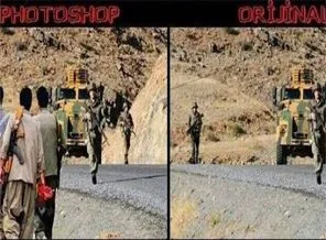 Halk TV'de Türk askerine photoshoplu iftira