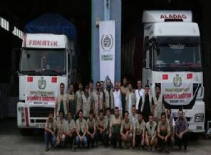 İHH'nın Ramazan kumanya tırları yola çıktı