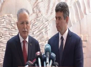 İhsanoğlu'ndan Feyzioğlu'na ziyaret