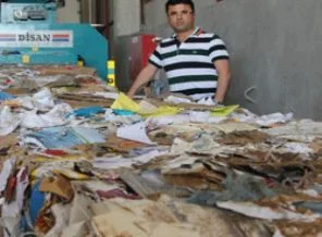 Kağıt topluyordu, patron oldu