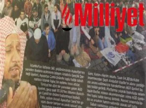 Milliyet: Haremlik-selamlık namaz kıldılar