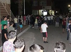 Öğrenci yurdunda tehlikeli gerilim