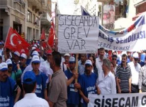Şişe Cam grevine 'milli güvenlik' müdahalesi
