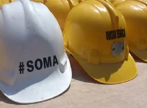 Soma'da ihtarname baskısı