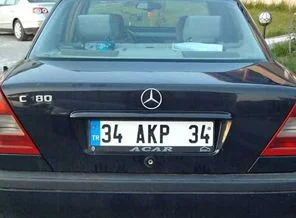 Türkiye'nin en pahalı araç plakası
