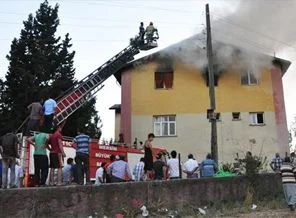 Yatılı Kur'an kursunda yangın paniği