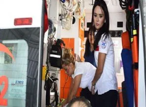 Acil servis ekibinde oksijen tüpü yok!